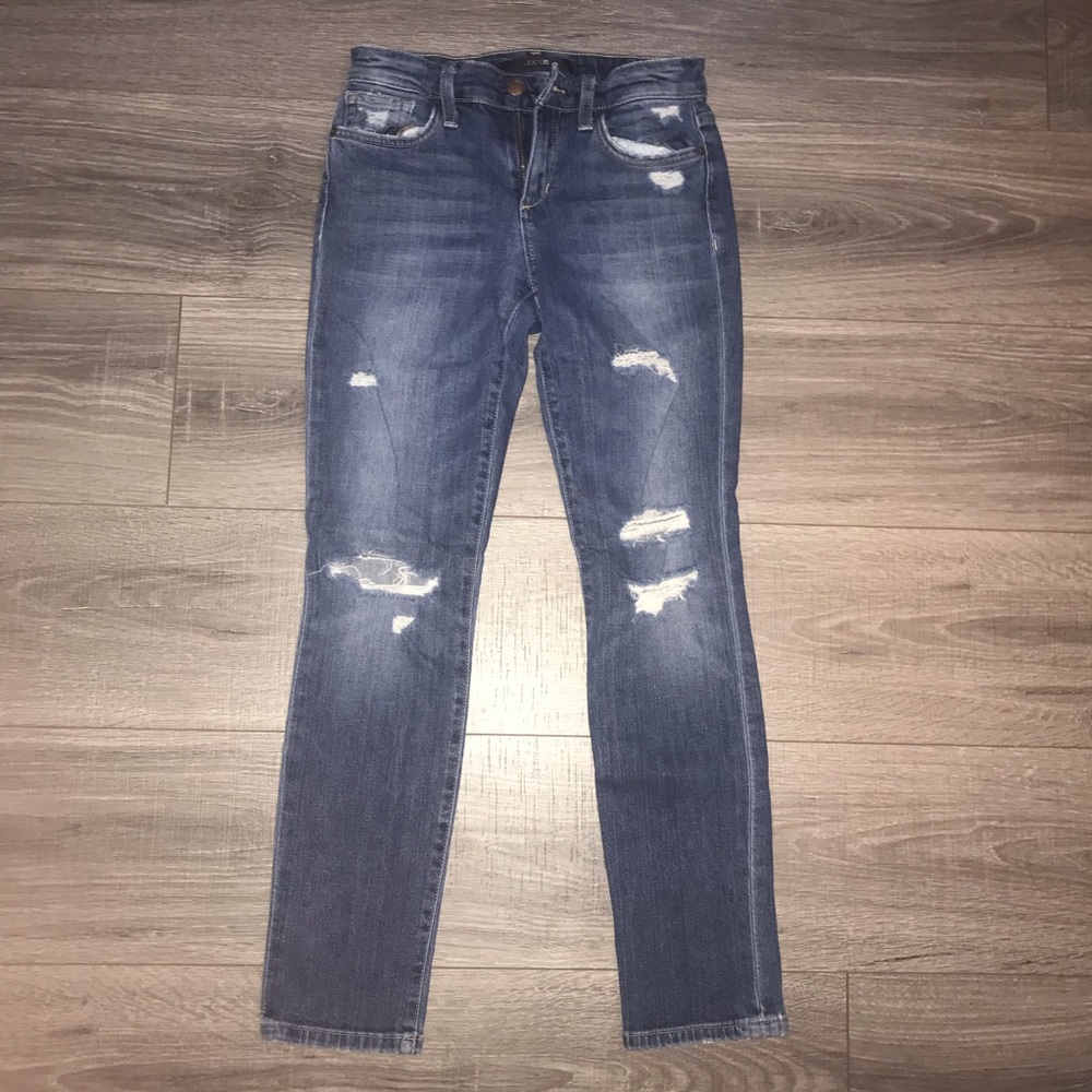 Joe’s ripped jeans